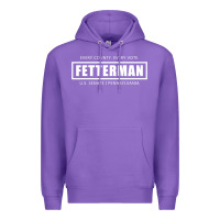 Purple John Fetterman, Vote Fetterman For Senate, Preside Premium Hoodie - tuanDangUi