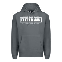 Rock John Fetterman, Vote Fetterman For Senate, Preside Premium Hoodie - tuanDangUi