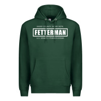 John Fetterman, Vote Fetterman For Senate, Preside Premium Hoodie | Teevron