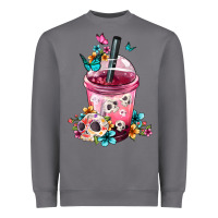 Storm Mexican Day Of The Dead Skulls Coffee Cup Heavyweight Sweatshirt - FaDigitalArtStudio