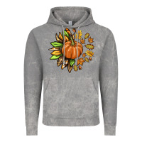 Cloud Rock Fall Sunflower with Pumpkin Vintage Hoodie - texasbilliewilder