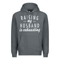 Rock raising my husband is exhausting wife gifts funny Premium Hoodie - tuanDangUi