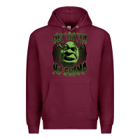 Burgundy Shrek Get Outta My Swamp Premium Hoodie - tuanDangUi