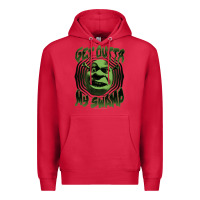 Cardinal Shrek Get Outta My Swamp Premium Hoodie - tuanDangUi