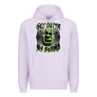 Lilac Shrek Get Outta My Swamp Premium Hoodie - tuanDangUi