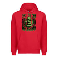 Red Shrek Get Outta My Swamp Premium Hoodie - tuanDangUi