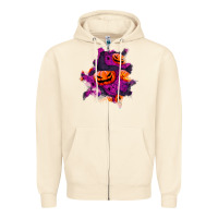 Sandshell halloween pumpkin patch  3 Zipper Hoodie - BundleAndBundleShop