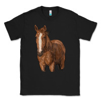 Black brown horse Classic Tee - RanaPortraitStore