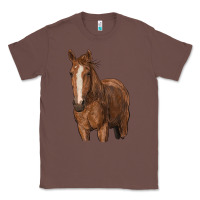 Chestnut brown horse Classic Tee - RanaPortraitStore