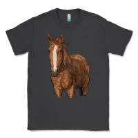 Smoke brown horse Classic Tee - RanaPortraitStore