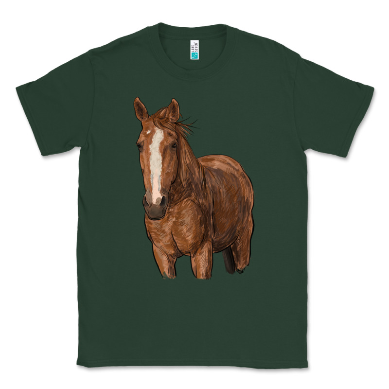 Brown Horse Classic Tee by RanaPortraitStore | Teevron