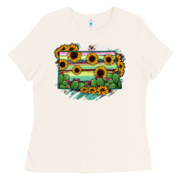 Bone North Dakota State Map Ladies Tee - RanaPortraitStore
