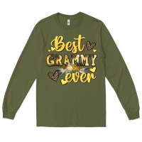 Army Green best grammy ever mother's day Long Sleeve Tee - CowGirlArtShop