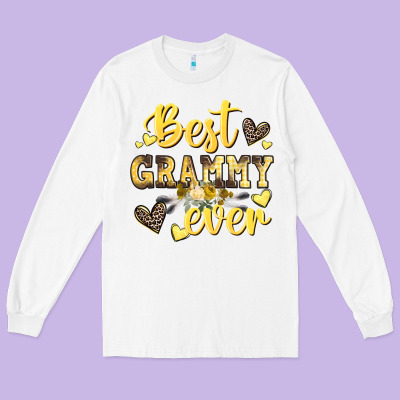 Best Grammy Ever Mother's Day Long Sleeve Tee Designed By Cowgirlartshop