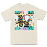 Leopard Love Hair And Mirror With Daisy Seamless Pattern Bbs Premium Tee | Teevron