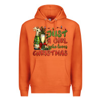 Carrot just a girl who loves christmas Premium Hoodie - BundleAndBundleShop