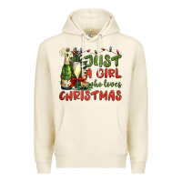 Tofu just a girl who loves christmas Premium Hoodie - BundleAndBundleShop