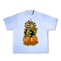Grape Ice pumpkin polka dot, sunflower Urban Heavy Tee - JahusDesignShop