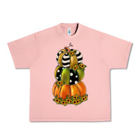 Salmon pumpkin polka dot, sunflower Urban Heavy Tee - JahusDesignShop