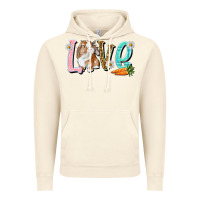 Vintage Artic Love Easter Rabbit Vintage Hoodie - NancyCooperArtShop