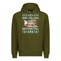 Army Green merry christmas shitters full Premium Hoodie - tuanDangUi