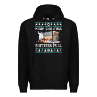 Black merry christmas shitters full Premium Hoodie - tuanDangUi