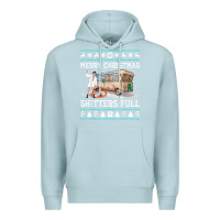 Blue Mist merry christmas shitters full Premium Hoodie - tuanDangUi