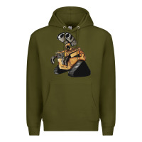 Army Green wall e Premium Hoodie - tuanDangUi