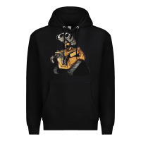 Black wall e Premium Hoodie - tuanDangUi