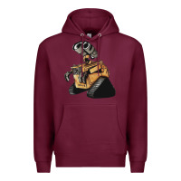 Burgundy wall e Premium Hoodie - tuanDangUi