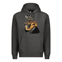 Charcoal Heather wall e Premium Hoodie - tuanDangUi