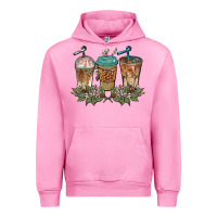 Fuchsia Pink western coffees Urban Hoodie - BarkalooDesign