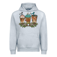 Heather Grey western coffees Urban Hoodie - BarkalooDesign
