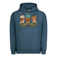 Pigment Midnight Navy western coffees Urban Hoodie - BarkalooDesign
