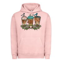 Pigment Salmon western coffees Urban Hoodie - BarkalooDesign