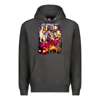 Charcoal Heather wolfcop Premium Hoodie - tuanDangUi