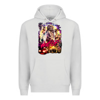 Dove Grey wolfcop Premium Hoodie - tuanDangUi