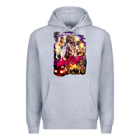 Heather Grey wolfcop Premium Hoodie - tuanDangUi