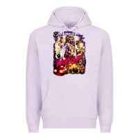 Lilac wolfcop Premium Hoodie - tuanDangUi