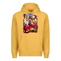 Mustard wolfcop Premium Hoodie - tuanDangUi