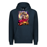 Navy wolfcop Premium Hoodie - tuanDangUi
