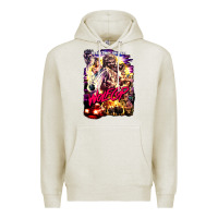Oatmeal Heather wolfcop Premium Hoodie - tuanDangUi