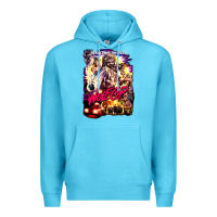 Ocean Blue wolfcop Premium Hoodie - tuanDangUi
