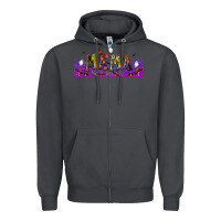 Smoke halloween mama libbey glass Zipper Hoodie - BundleAndBundleShop