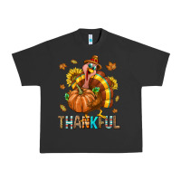 Pigment Black Thankful Turkey Urban Heavy Tee - texasbilliewilder