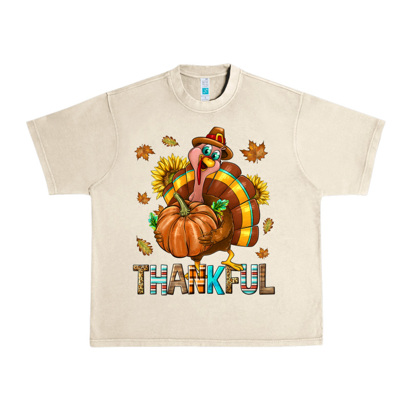 Thankful Turkey Urban Heavy Tee by texasbilliewilder | Teevron