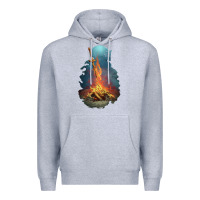 Heather Grey Limited Edition Dark Souls Premium Hoodie - tuanDangUi