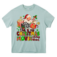 This Is My Christmas Movie Watching Blanket Heavy Core Tee | Teevron