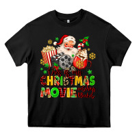 Black this is my christmas movie watching blanket Heavy Core Tee - MaliasSmallBusiness
