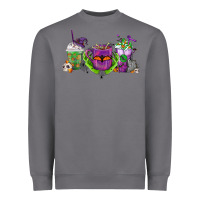 Storm Halloween Coffee Cups Heavyweight Sweatshirt - FaDigitalArtStudio